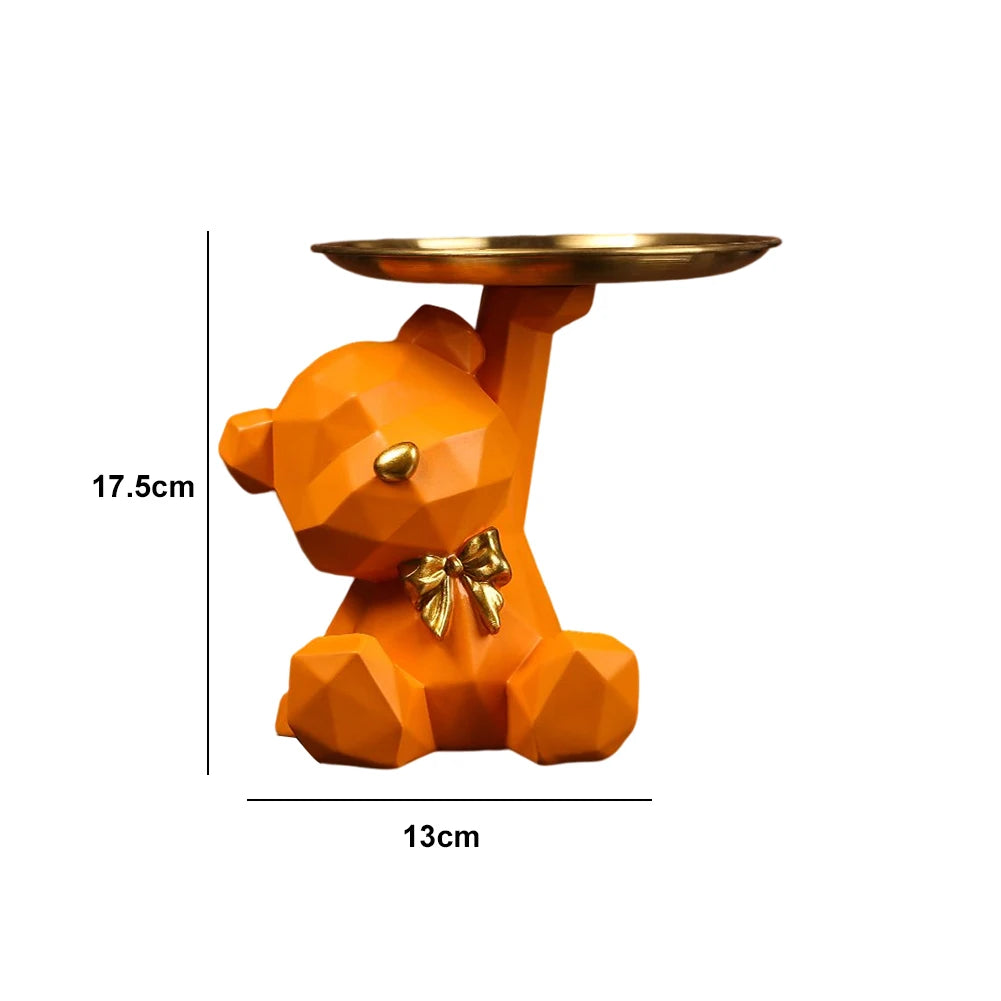Geometrische Bären Figur