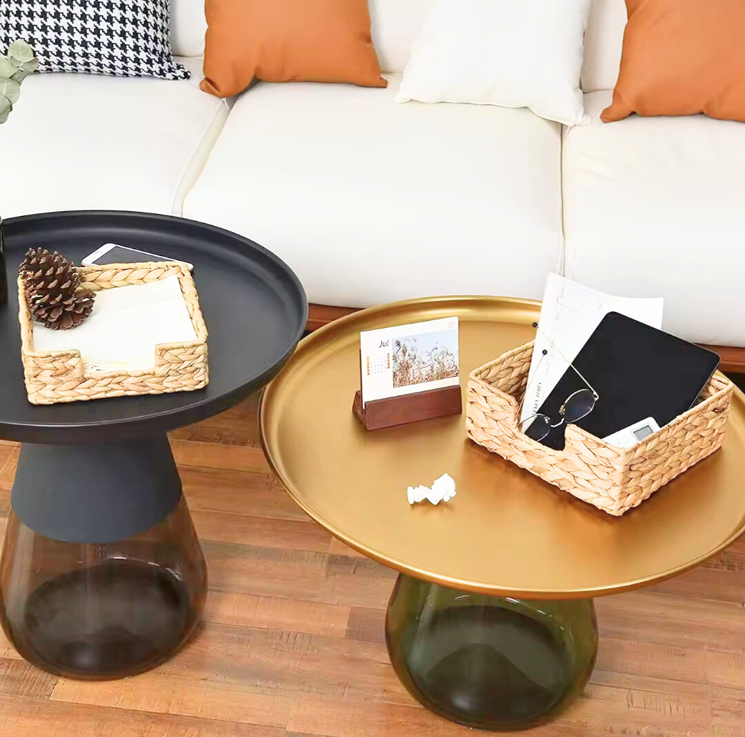 Handgeflochtenes Rattan Tablett