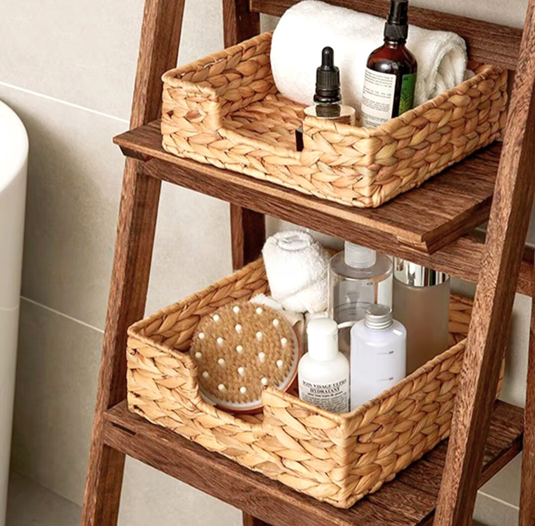 Handgeflochtenes Rattan Tablett