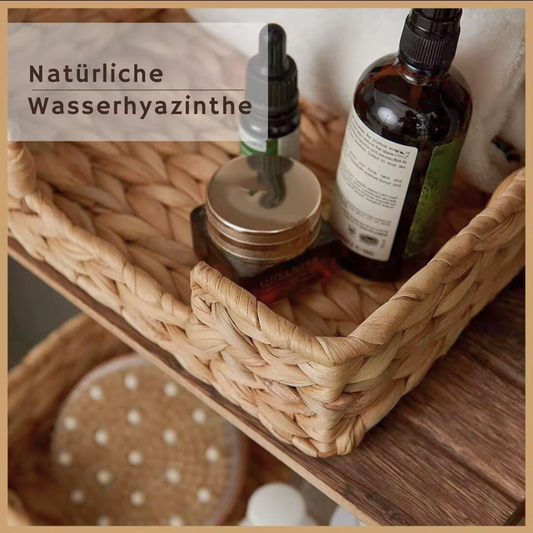 Handgeflochtenes Rattan Tablett