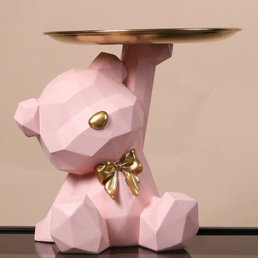 Geometrische Bären Figur